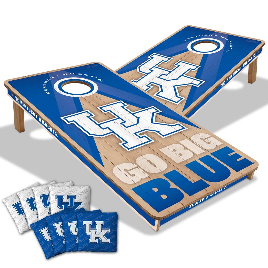 Kentucky Wildcats NCAA 2x4 Professional Cornhole Board Set