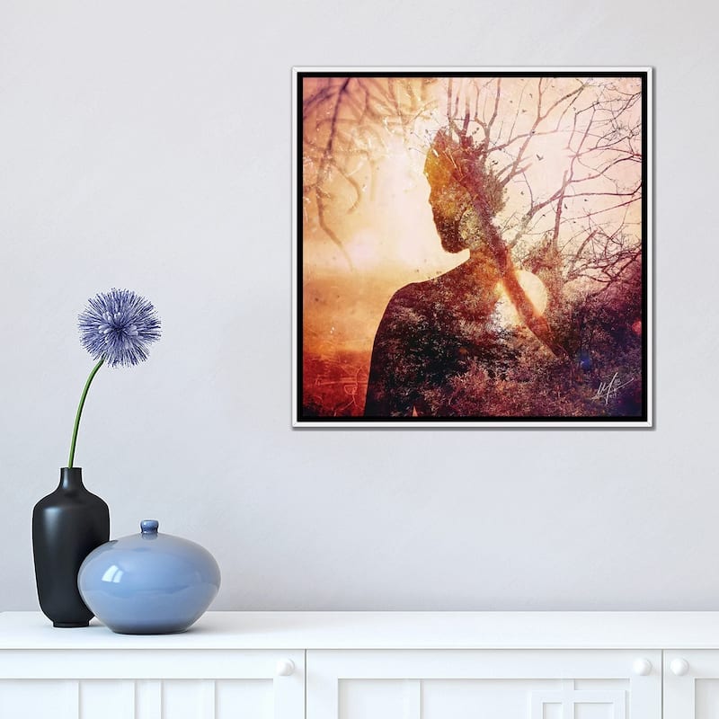 iCanvas "Maps" by Mario Sanchez Nevado Framed Canvas Print