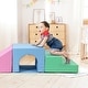 preview thumbnail 6 of 4, Toddler Foam Climbing Blocks - 4PCS Soft Indoor Play Set, Anti-Slip - Pink