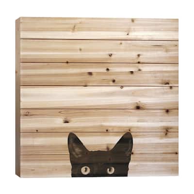 Curiosity Print On Wood by Jon Bertelli - Multi-Color