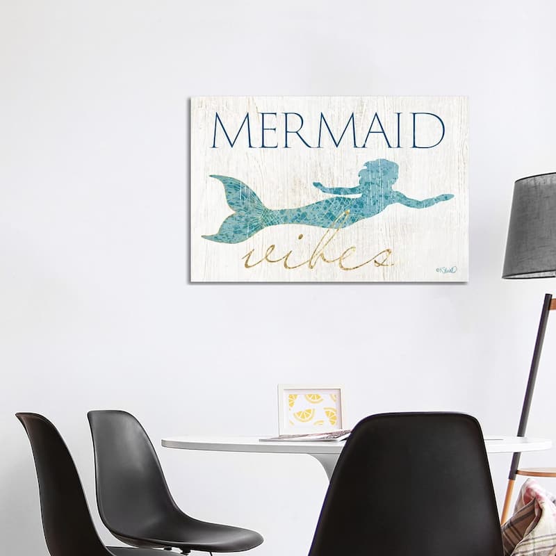 iCanvas "Mermaid Wishes" by Kate Sherrill Canvas Print - 26x40x1.5