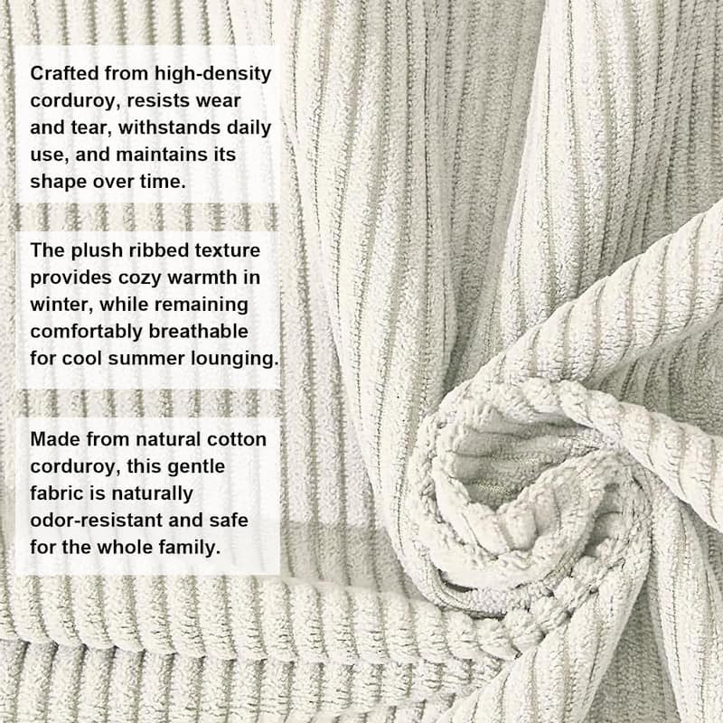 1 PC Convertible Modular Sleeper Sofa Bed for Living Room Lounge Studio