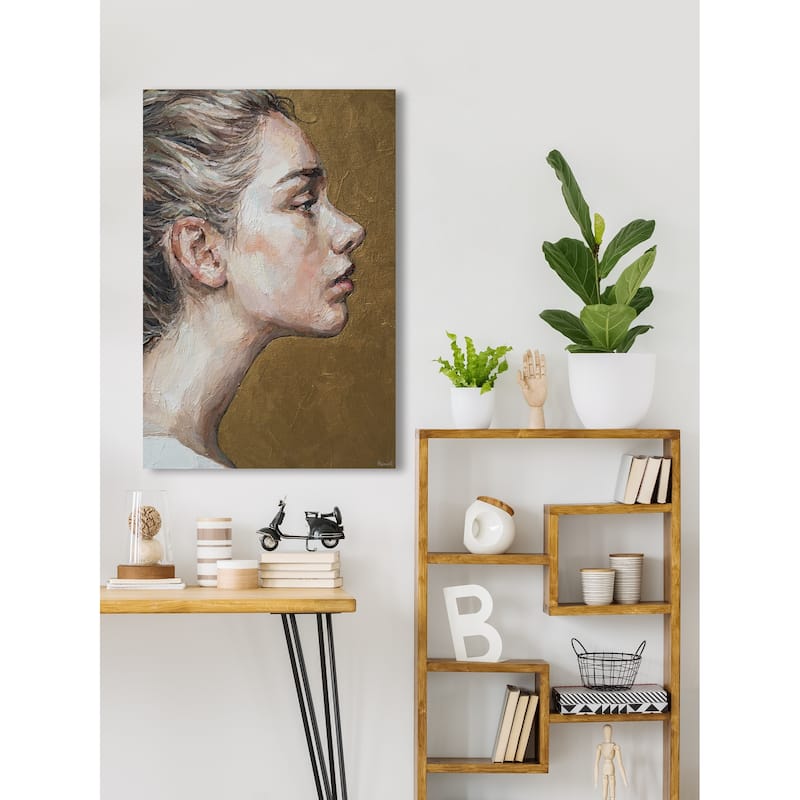 Crazy Beautiful Print on Wrapped Canvas
