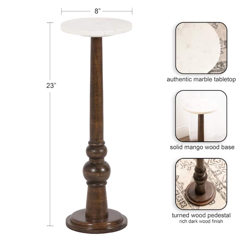 Kate and Laurel Wegner Wooden Drink Table