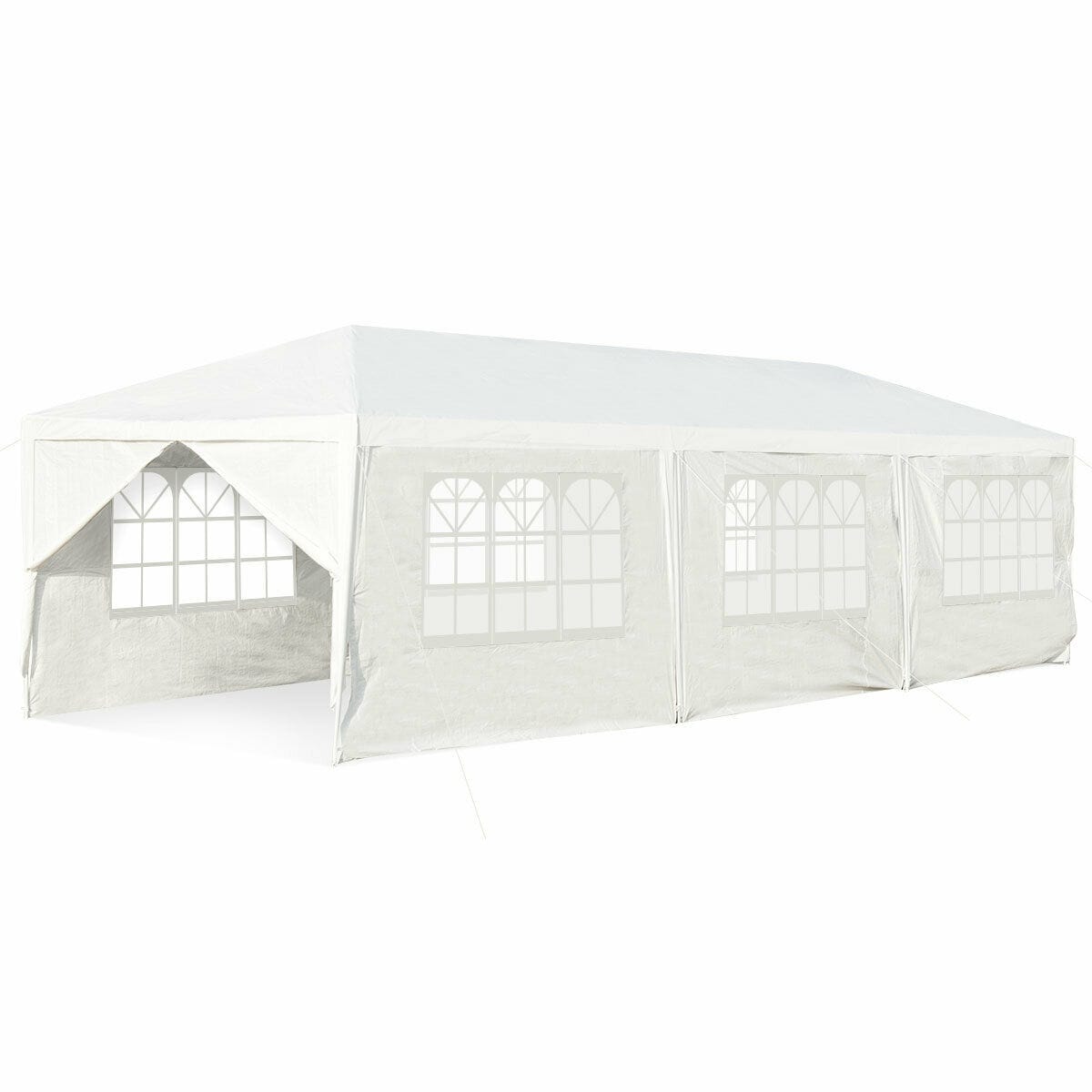 Gymax  10x30 Outdoor Heavy-duty Gazebo Wedding Canopy Party Pavilion
