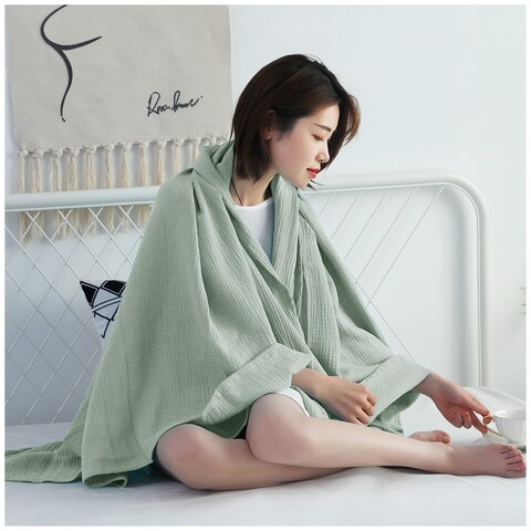 Kasentex Cotton Blanket Cool Lightweight Breathable