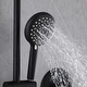 preview thumbnail 34 of 44, Modland 5-Spray Shower System - 10" Rainfall, Pressure Balance Valve, Matte Black/Gold/Nickel