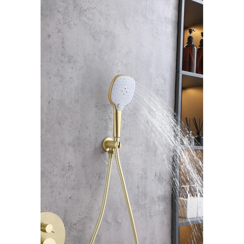 Indigo Home Complete Shower and Tub Faucet with Rough-in Valve