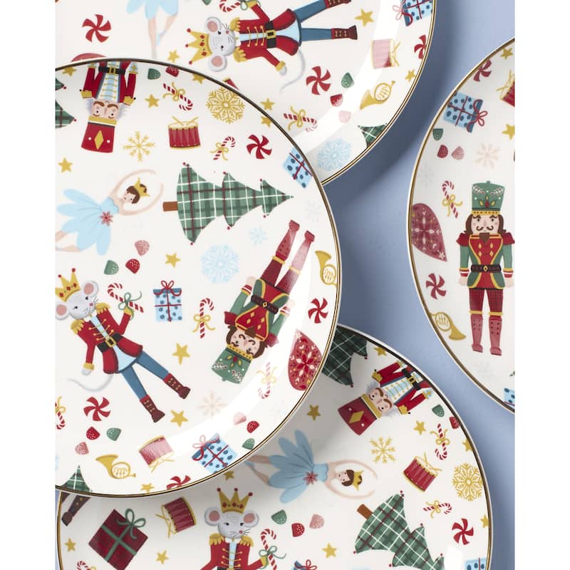 Lenox Nutcracker Ballet Accent Plates, Set of 4