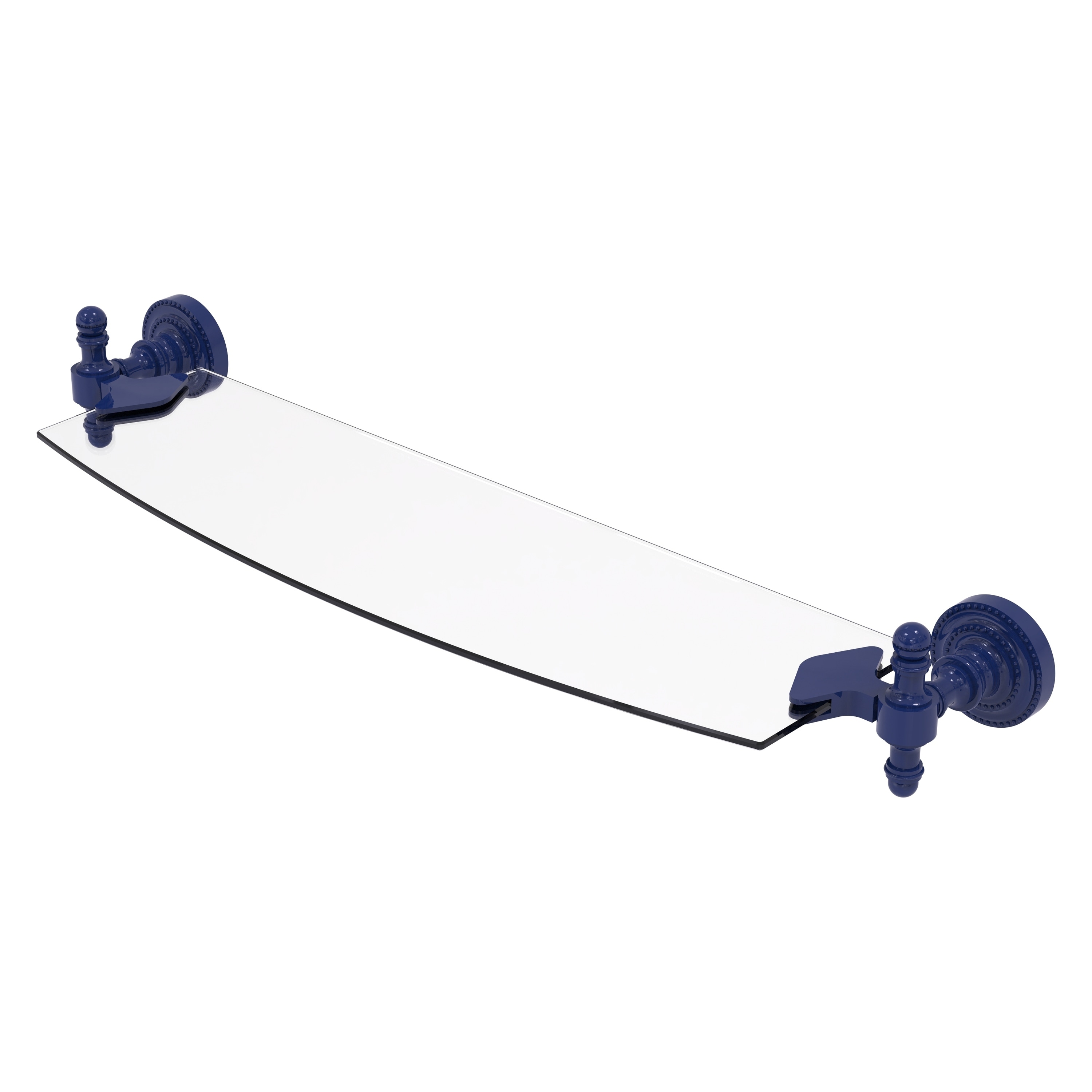 Allied Brass Retro Dot 18 Inch Glass Shelf