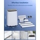 preview thumbnail 24 of 23, 14,000 BTU Portable AC, 3-in-1 Cooling/Fan/Dehumidifier, LED Panel, Remote, 750 Sq Ft