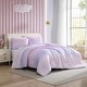 preview thumbnail 2 of 5, Betsey Johnson Ombre Purple Bonus Bed Set