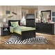 preview thumbnail 12 of 19, Signature Design by Ashley Maribel Black Dresser