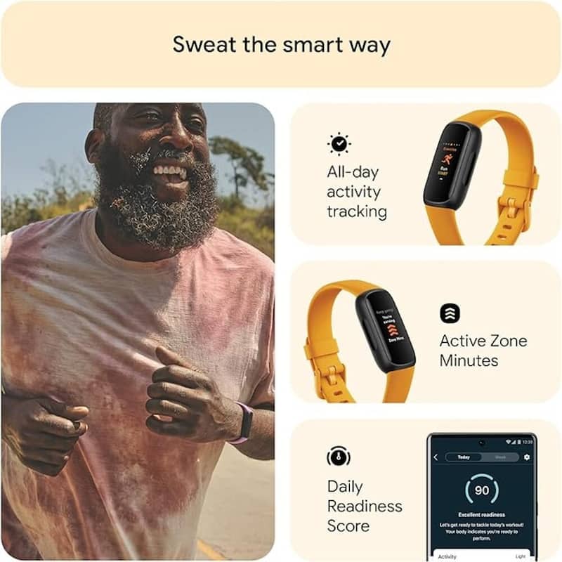 Fitbit Inspire 3 Lilac Bliss Fitness Tracker- FB424BKYWUS