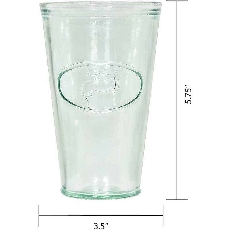 Amici Home Water Tap Collection Hiball Drinking Glass - 16 oz