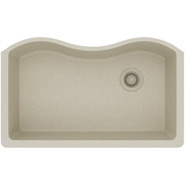 Elkay ELGUS3322R Harmony 33" Single Basin Granite Composite Kitchen Sink for Undermount Installations