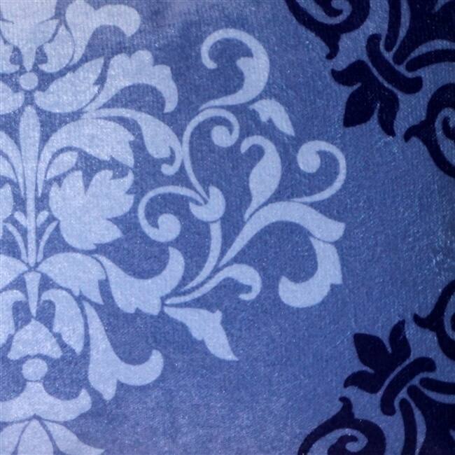 Velvet Damask Throw Pillow