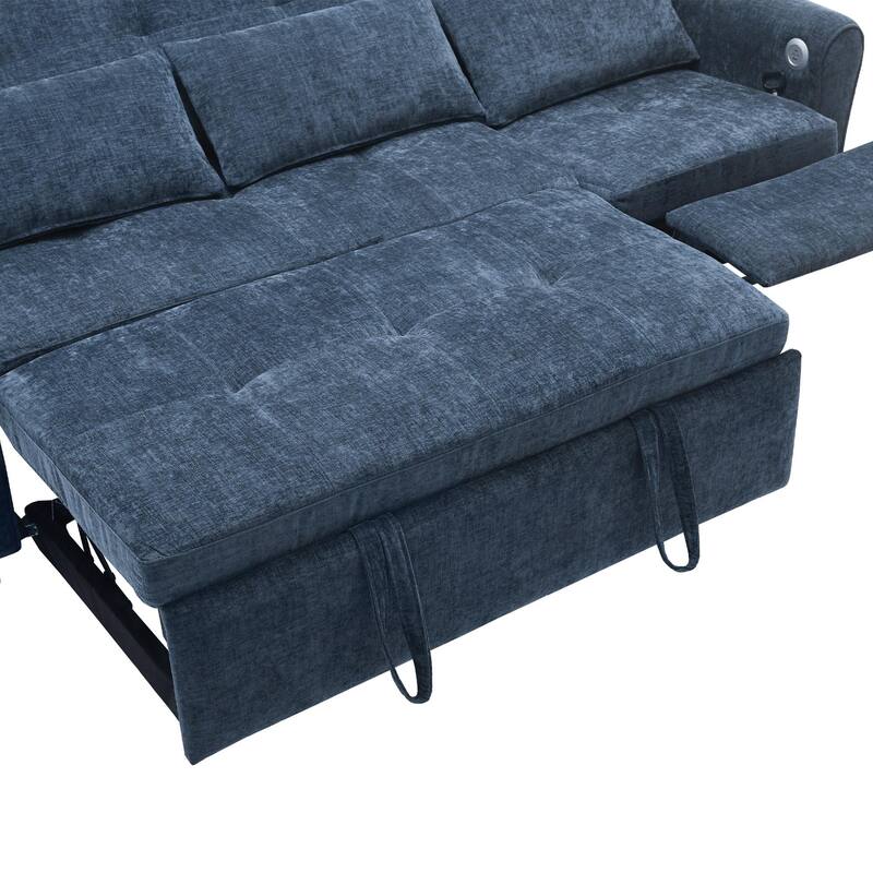 2-in-1 Sofa 82-inch three-person sofa