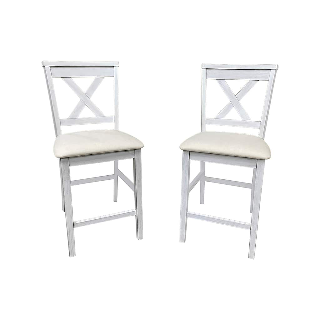 Carolina Living Taylor X-Back Counter Stools, Set of 2
