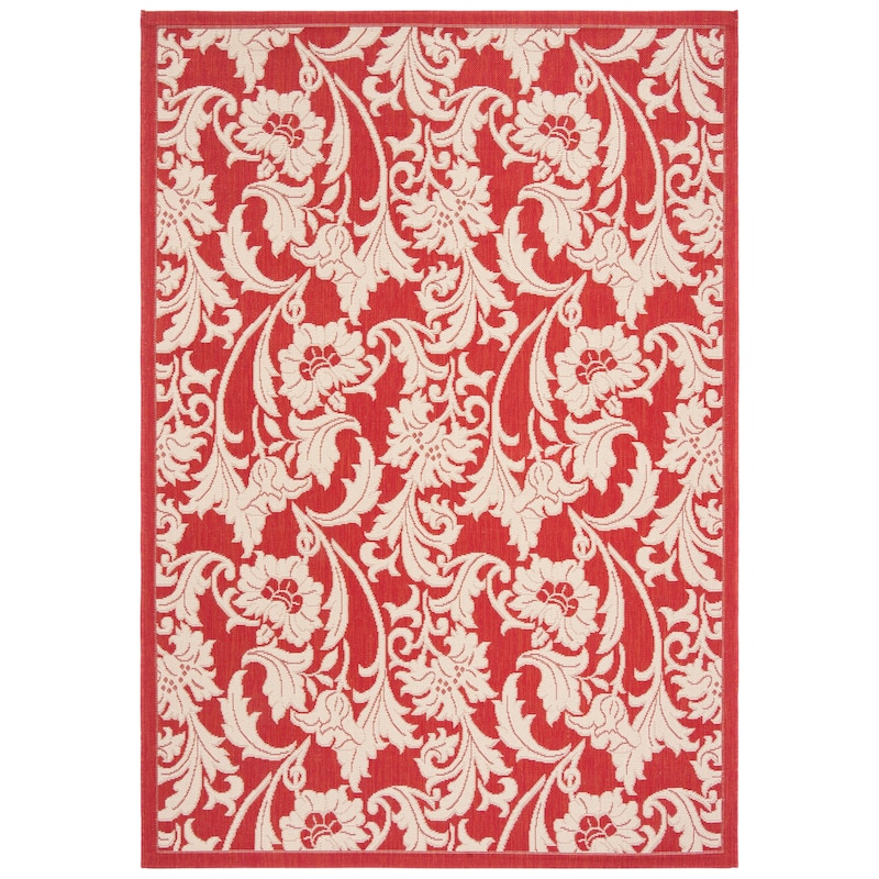 SAFAVIEH Courtyard Nedda Indoor/ Outdoor Waterproof Patio Backyard Rug