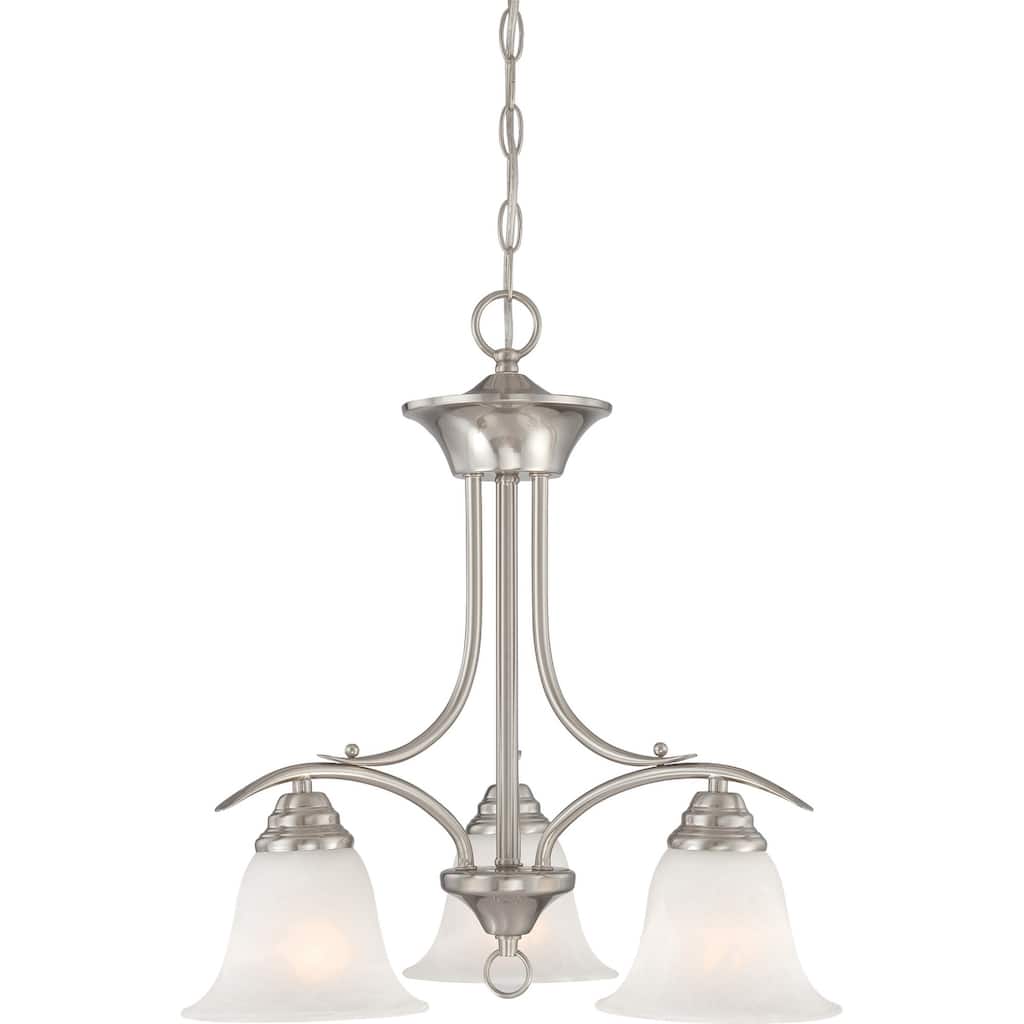 Volume Lighting Trinidad 3 Light 19" Wide Mini Chandelier