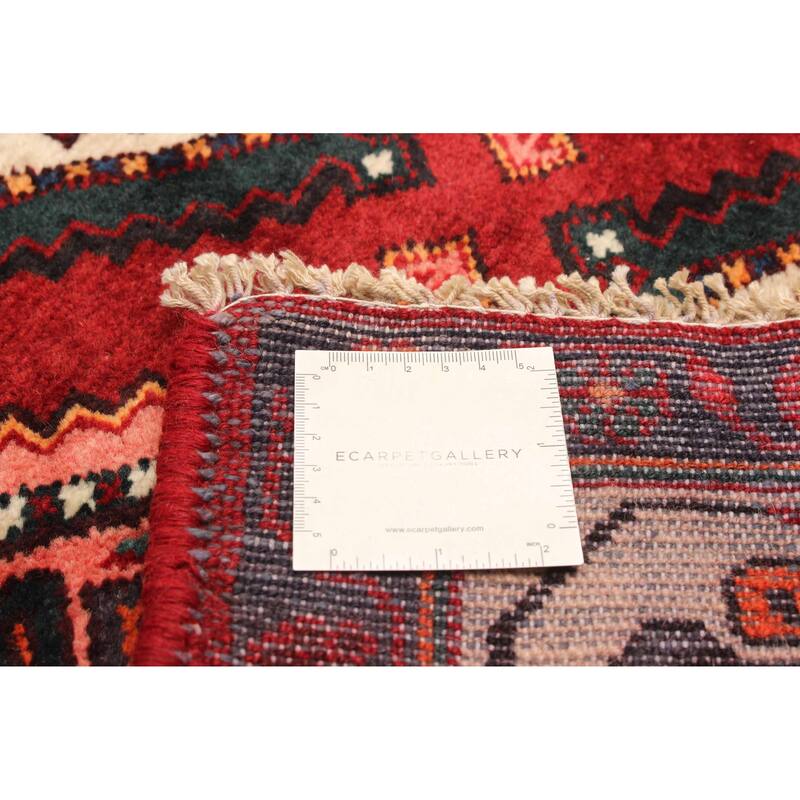 ECARPETGALLERY Hand-knotted Anadol Red Wool Rug - 3'7 x 9'3