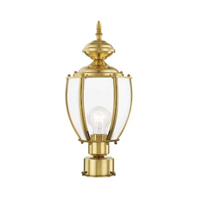 Livex Lighting Outdoor Basics Single Light 15-3/4" High Outdoor Post