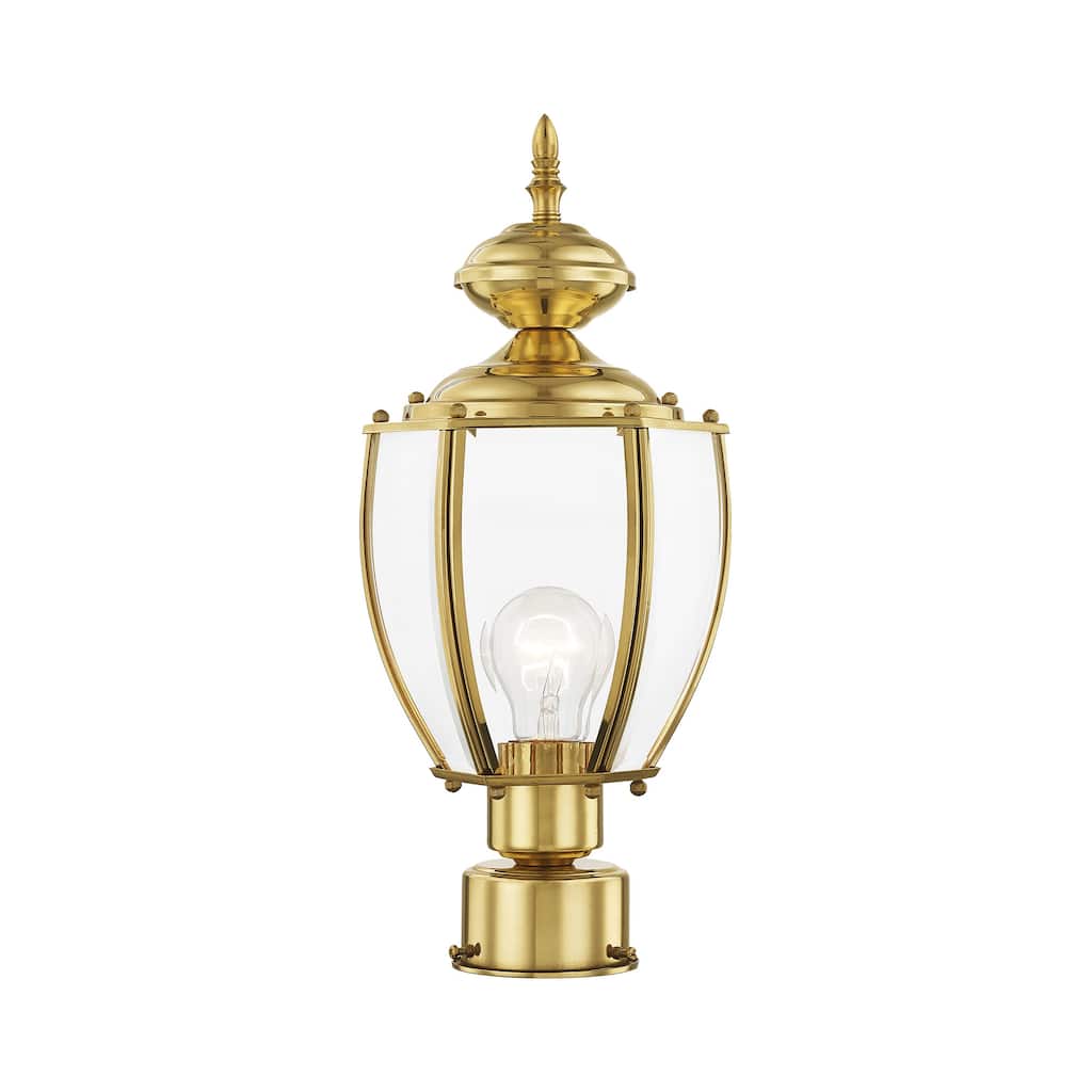 Livex Lighting Outdoor Basics Single Light 15-3/4" High Outdoor Post