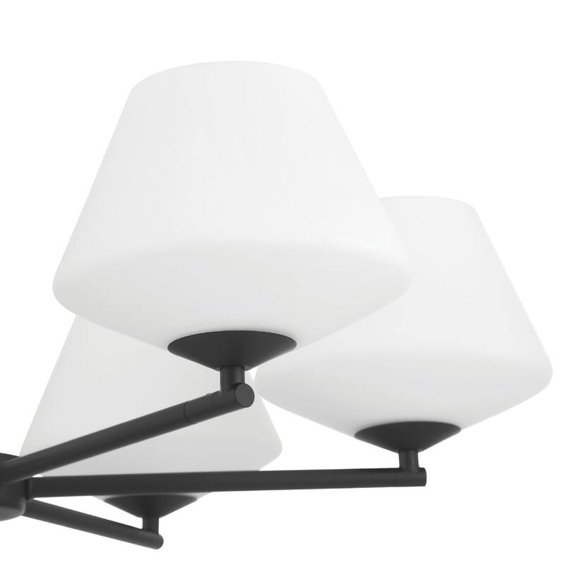 Hunter Celestial Valley 6-Light Chandelier - Contemporary, Transitional