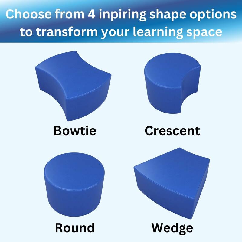 Versa Wedge Shaped Soft Seatings for Classroom