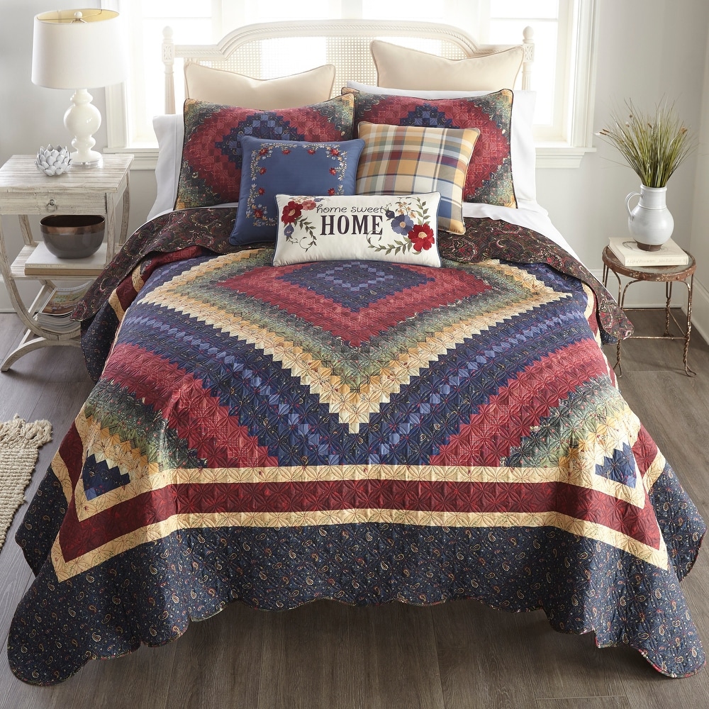 Ridge Point Quilted Bedding Set from Your Lifestyle by Donna Sharp