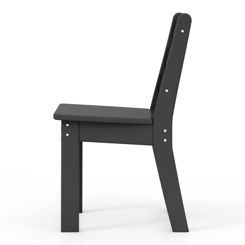 Polytrends Garden Party Kids Outdoor Dining Chair (Set of 2)