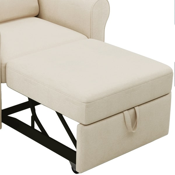 3in1 Sofa Bed Chair Convertible Sleeper Chair Bed Modern Adjust