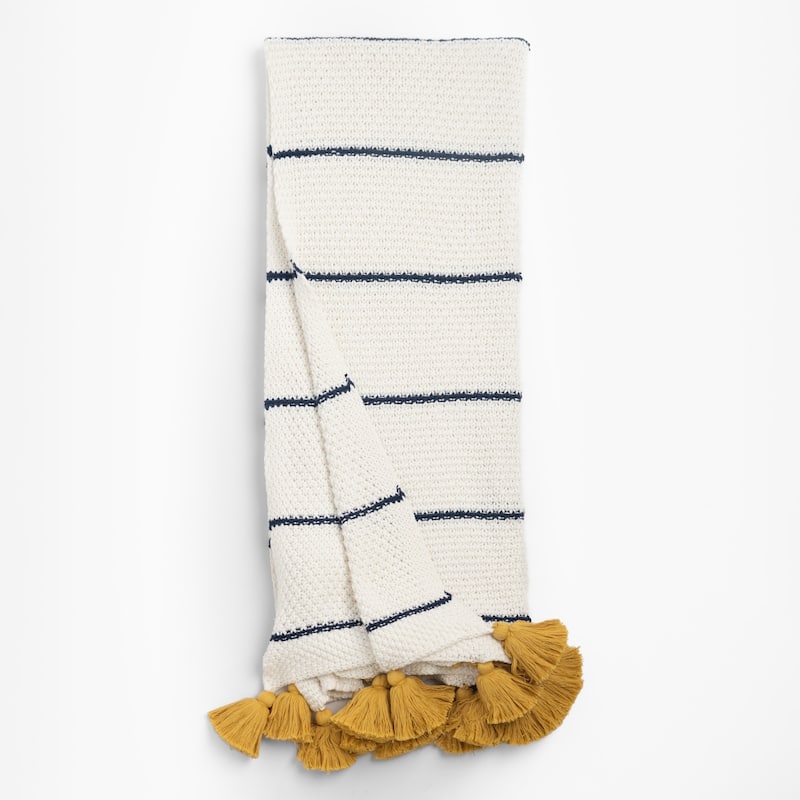 Willis Multi-color Cotton Throw
