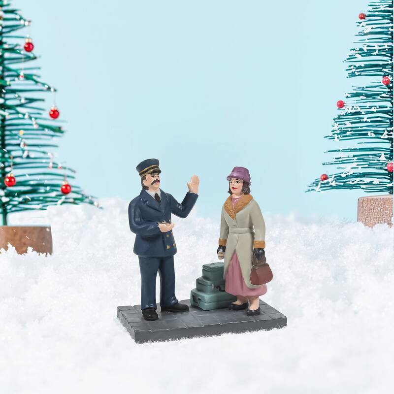 Department 56 Christmas In The City Calling For A Porter Figurines