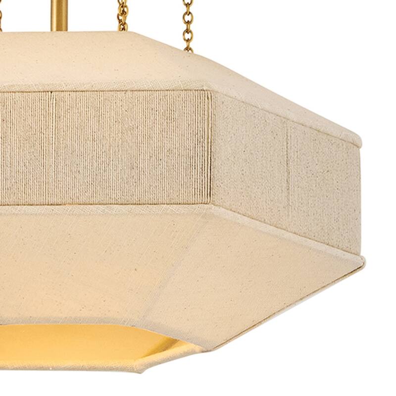 Hinkley Lighting 47493 Lyla 15" Wide Semi-Flush Ceiling Fixture with