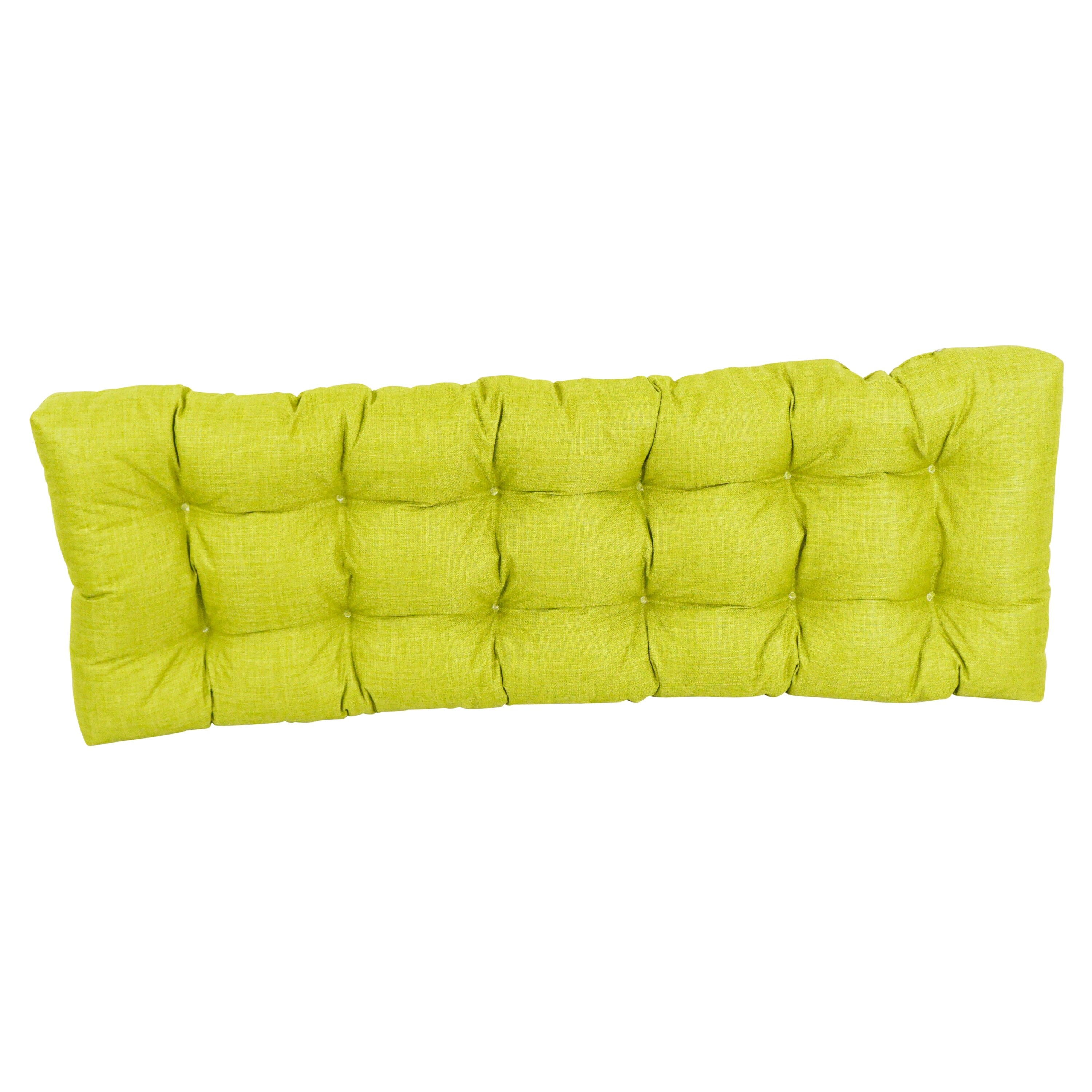 Tufted Indoor Outdoor Bench Cushion Multiple widths from 46 to 60