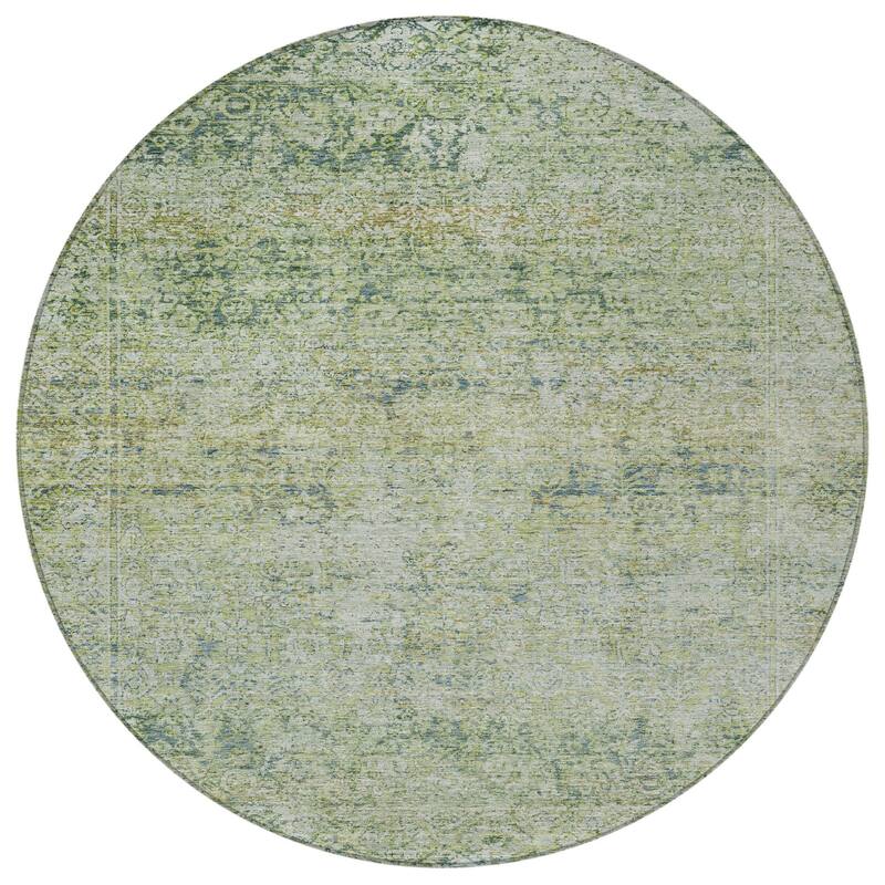 HomeRoots Abstract Traditional Rectangle Outdoor Rug