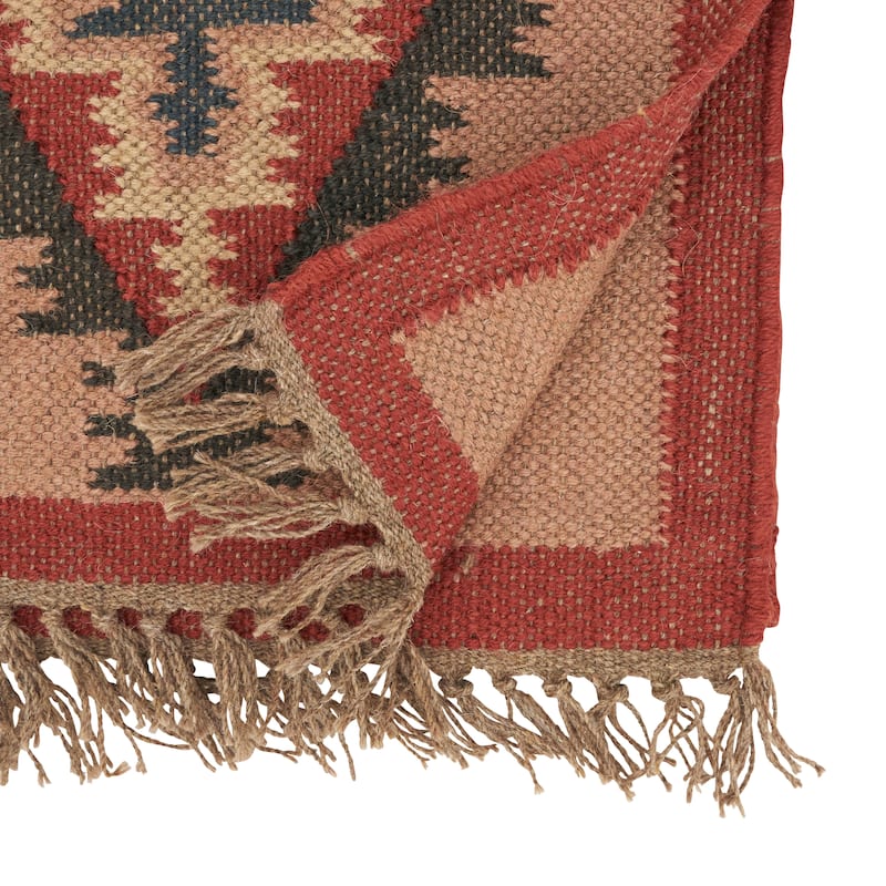 Ethnic Weave Kilim Table Runner - 16"x72"