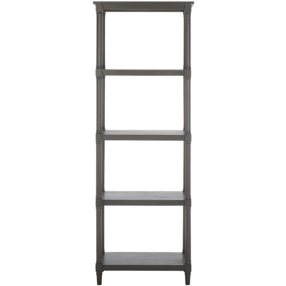 SAFAVIEH Creola Grey Bookcase - 23.6" x 15.7" x 66.9" - 24Wx16Dx67H