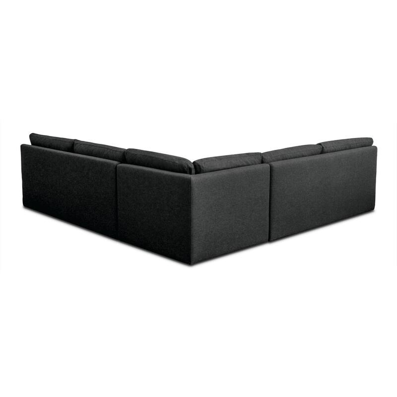 NADAAL STUDIOS Odessa, 3 - Piece Outdoor Modular Sectional Sofa - 114"W x114"D x35.8"H