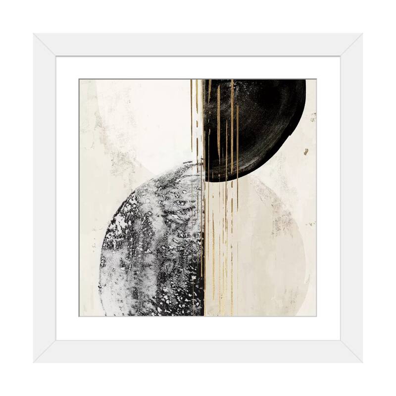 iCanvas "New Balance II" by Eva Watts - White - 16x16x1