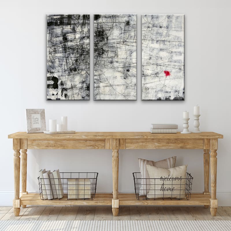 'Forgiven' 3 Pc Wrapped Canvas Wall Art Set by Norman Wyatt Jr.