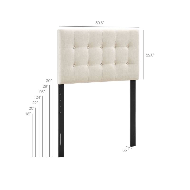 Emily Upholstered Fabric Headboard