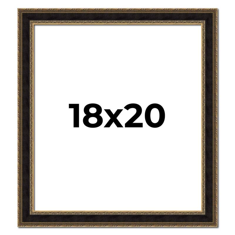18x20 Frame Gold Antique Vintage Sold Wood Picture Frame | 1.75 Inch