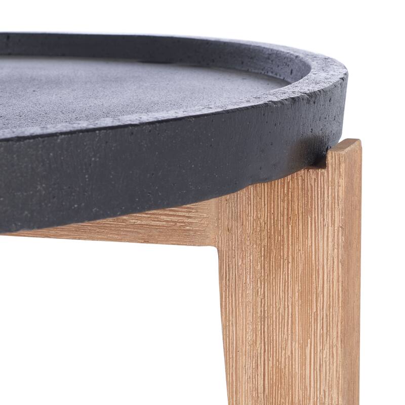 SAFAVIEH Outdoor Julina Side Table - 29Wx29Dx19H