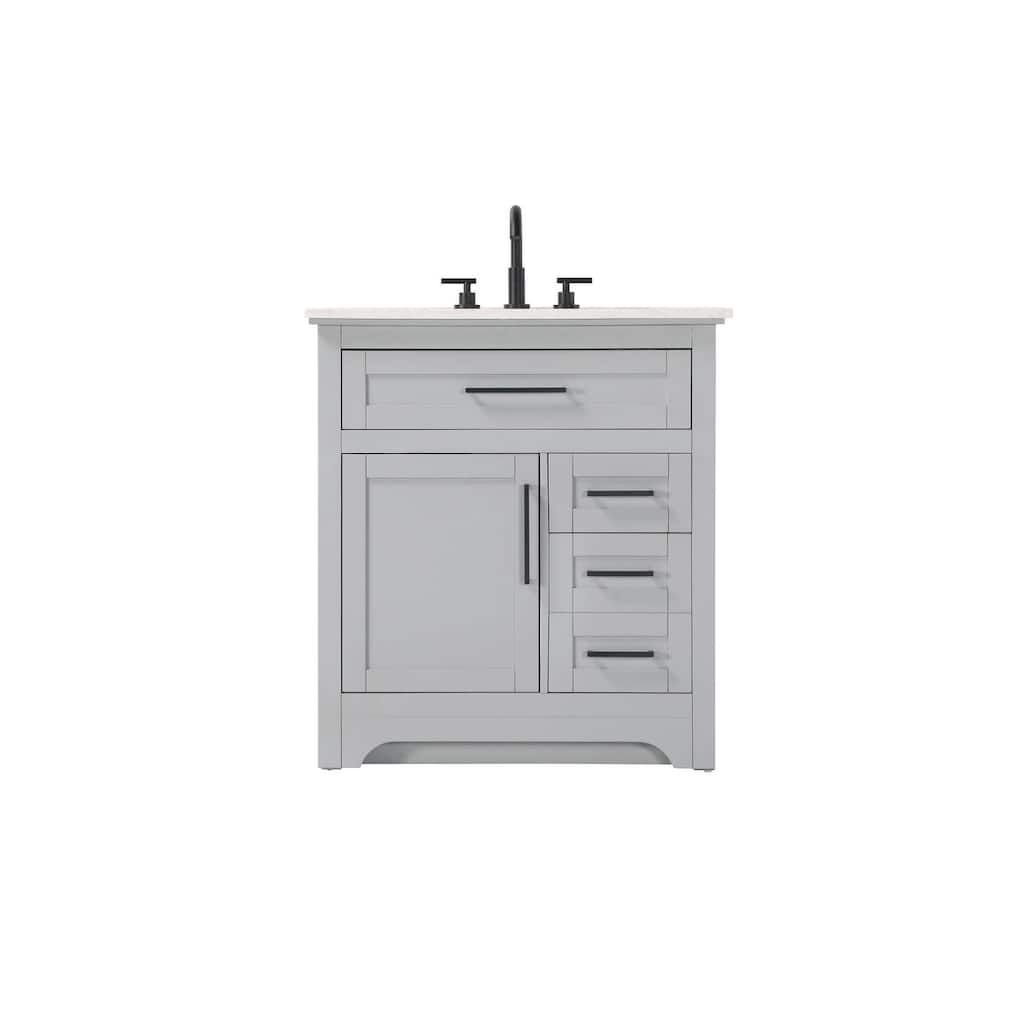 Nathaniel Single Bathroom Vanity (32-42 inch)