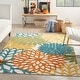 preview thumbnail 20 of 112, Nourison Aloha Floral Modern, Indoor/Outdoor Area Rug