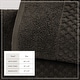preview thumbnail 22 of 197, Linery & Co. Cotton Diamond Waffle Texture Bath Towels
