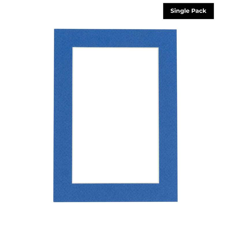 16x20 Mat for 20x24 Frame Precut Mat Board AcidFree Royal Blue 16x20